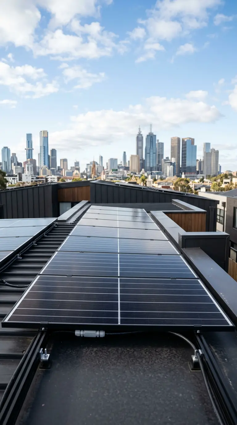 Sustainable home exterior, artist impression