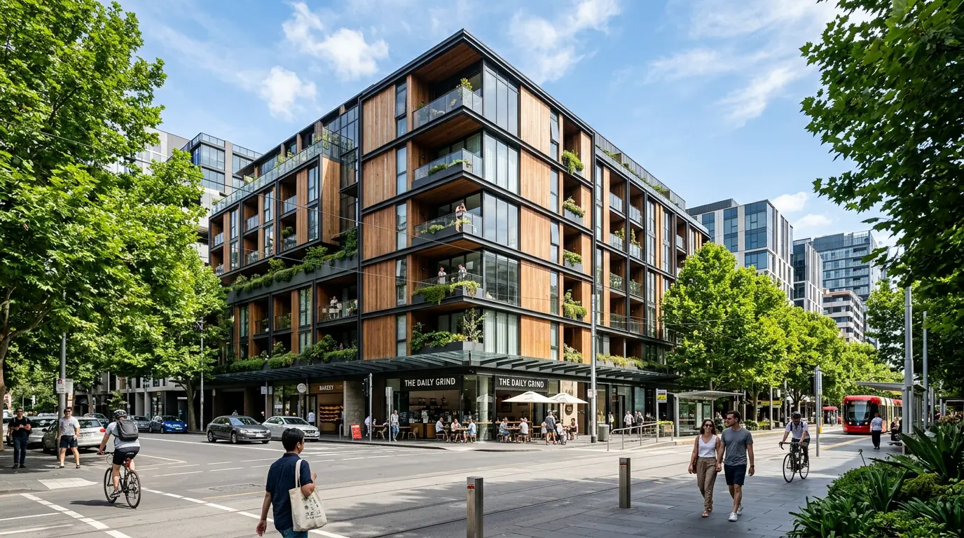 Sustainable modern architecture